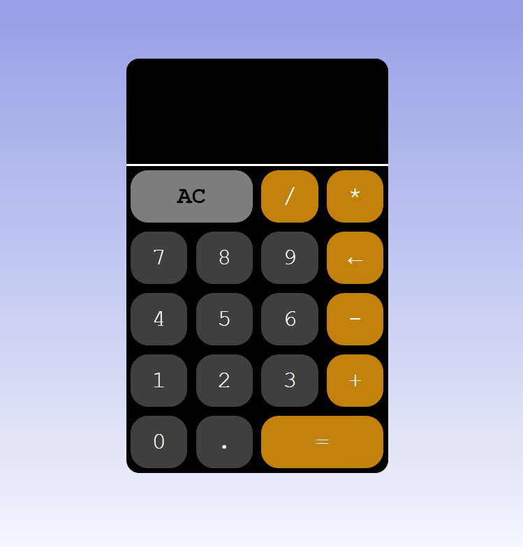 Calculator Project